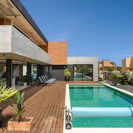 别墅 Villa Close To Meia Beach Pool *
